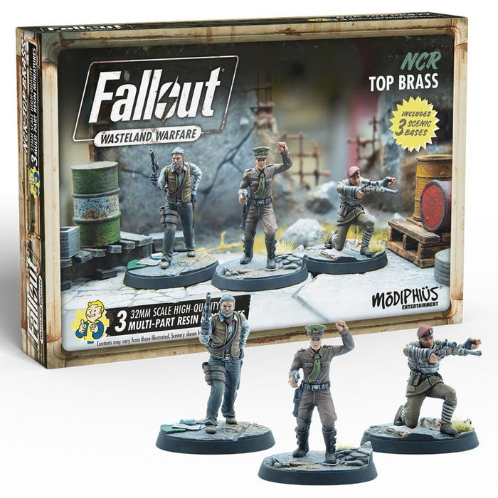 Fallout: Wasteland Warfare - NCR - Top Brass - for just $26! 