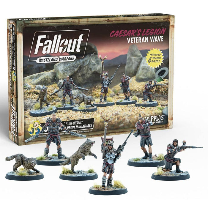 Fallout: Wasteland Warfare - Caesar's Legion - Veteran Wave - for just $41! 