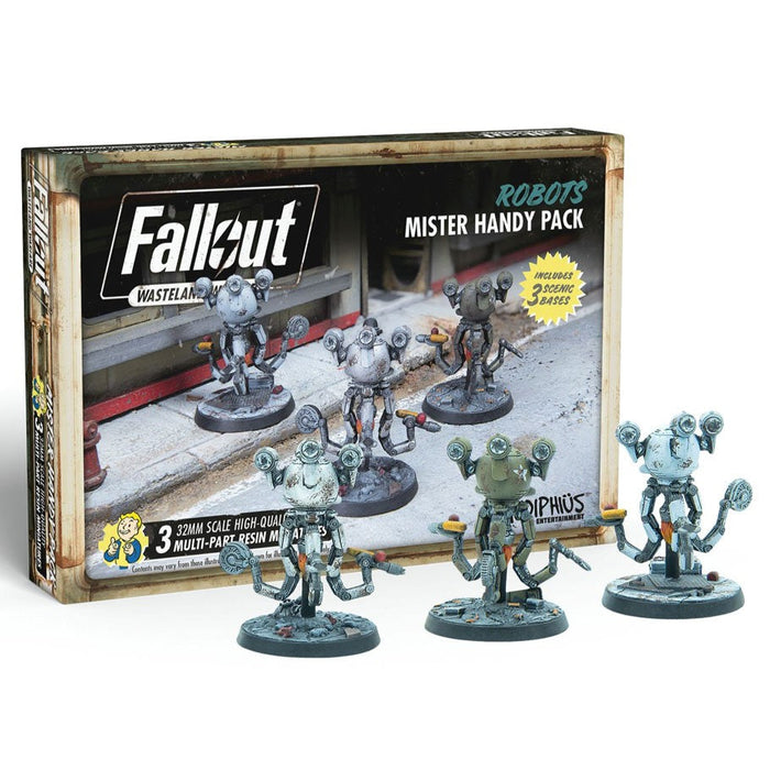 Fallout: Wasteland Warfare - Robots - Mister Handy Pack - for just $33! 