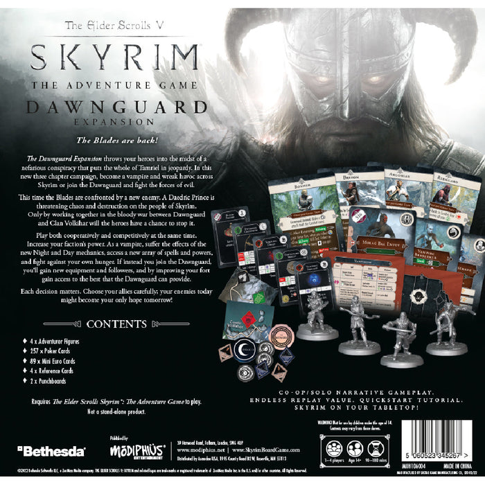 The Elder Scrolls: Skyrim - Adventure Board Game Dawnguard Expansion - for just $79.99! 