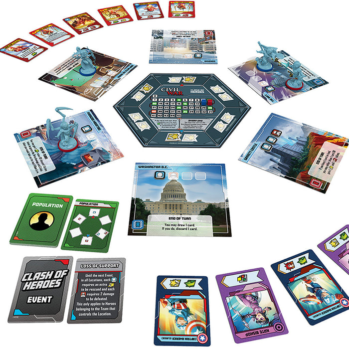 Marvel United: Civil War - Kickstarter Edition - for just $49.99! 