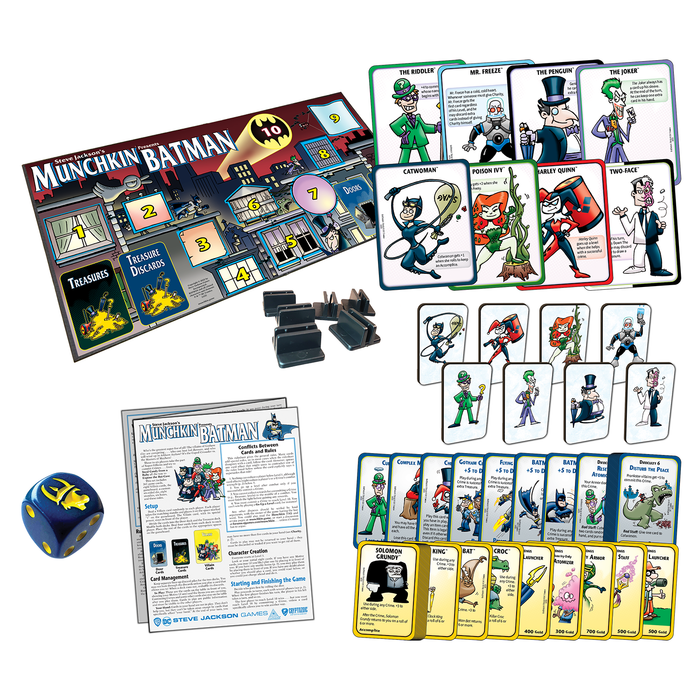 Munchkin Batman: Kickstarter Edition - Premium Board Game - Just $59.99! Shop now at Retro Gaming of Denver