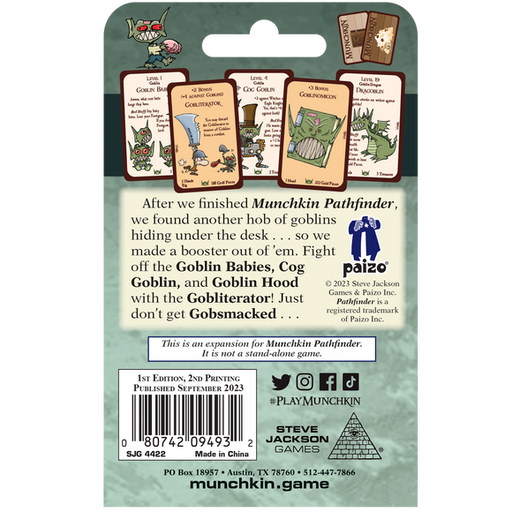 Munchkin Pathfinder: Gobsmacked! - Just $8.95! Shop now at Retro Gaming of Denver