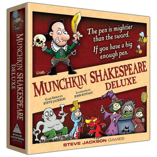 Munchkin Shakespeare Deluxe - Premium Board Game - Just $34.95! Shop now at Retro Gaming of Denver