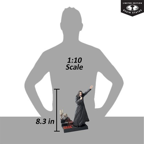 Music Maniacs Ozzy Osbourne 1:10 Scale Resin Statue - for just $179.99! 