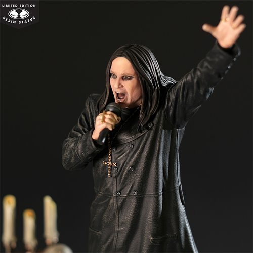 Music Maniacs Ozzy Osbourne 1:10 Scale Resin Statue - for just $179.99! 