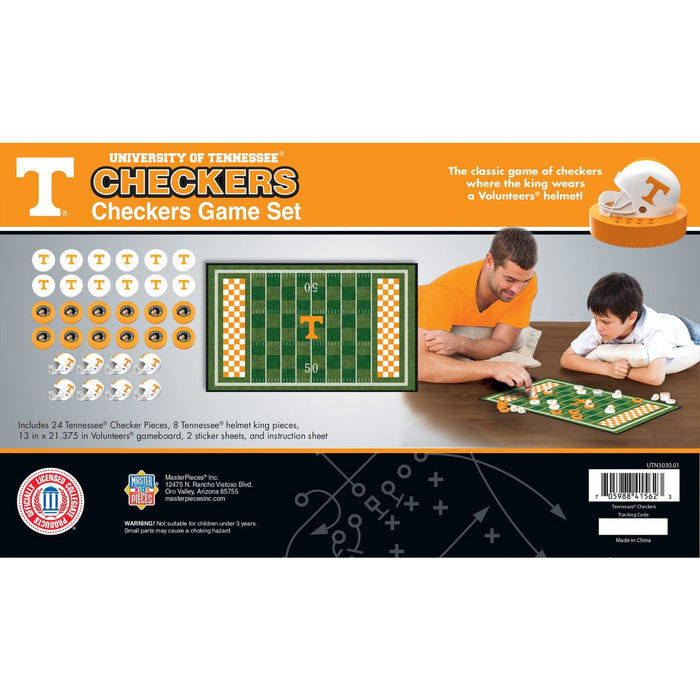 Tennessee Volunteers Checkers Board Game - for just $19.99! 
