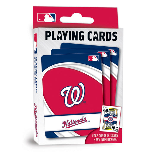 Washington Nationals Playing Cards - 54 Card Deck - for just $4.99! 
