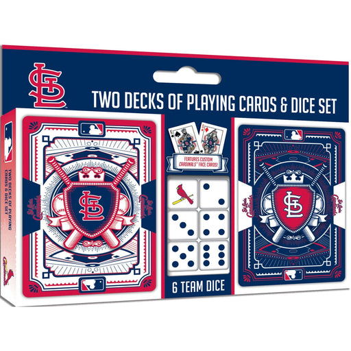 St. Louis Cardinals - 2-Pack Playing Cards & Dice Set - for just $19.99! 