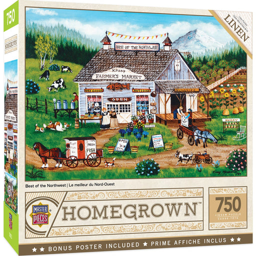 Homegrown - Best of the Northwest 750 Piece Jigsaw Puzzle - Just $14.99! Shop now at Retro Gaming of Denver