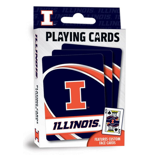 Illinois Fighting Illini Playing Cards - 54 Card Deck - for just $7.99! 