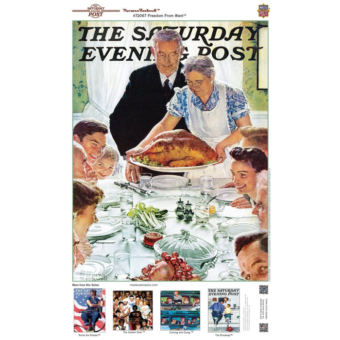 Saturday Evening Post - Freedom from Want 1000 Piece Jigsaw Puzzle - for just $16.99! 