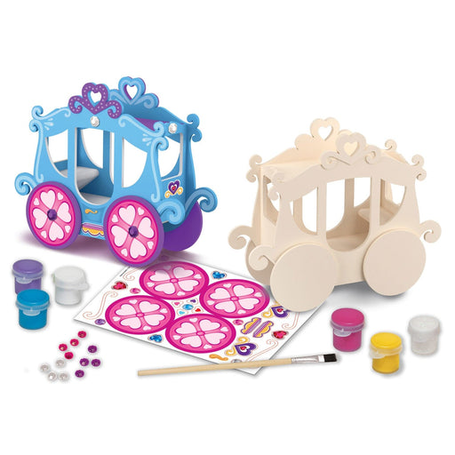 Princess Carriage Wood Craft & Paint Kit - for just $19.99! 