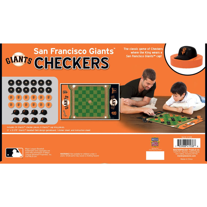 San Francisco Giants Checkers - Just $19.99! Shop now at Retro Gaming of Denver