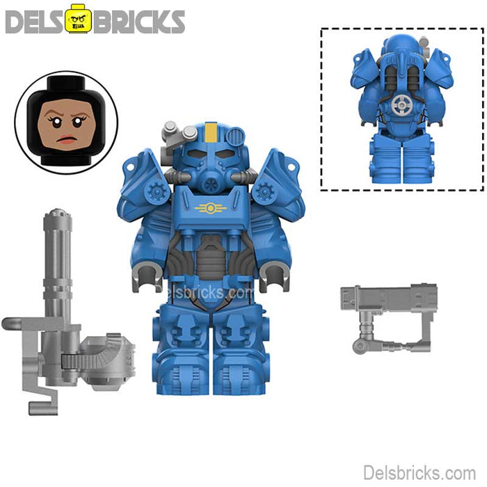 Fallout T60 Power Armor Lego Minifigures Custom video Game Toys 1 - Just $4.99! Shop now at Retro Gaming of Denver