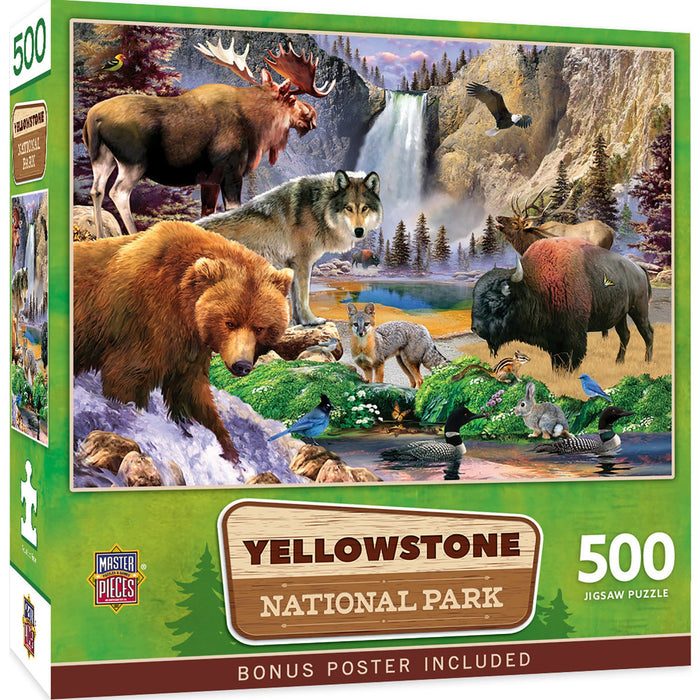 Yellowstone National Park 500 Piece Jigsaw Puzzle - Just $14.99! Shop now at Retro Gaming of Denver