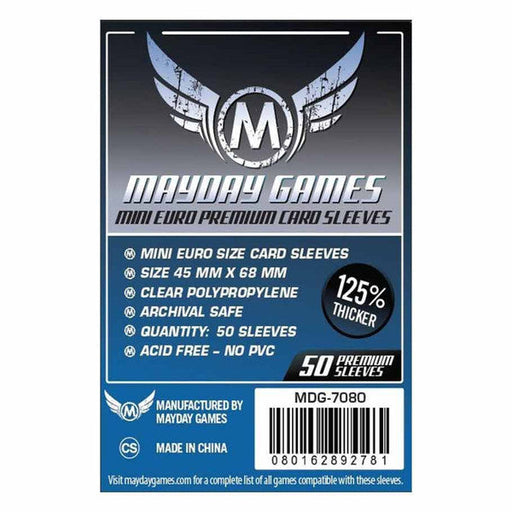 Mayday Deck Protector: Mini Euro Card Sleeves (100ct) - for just $2! 