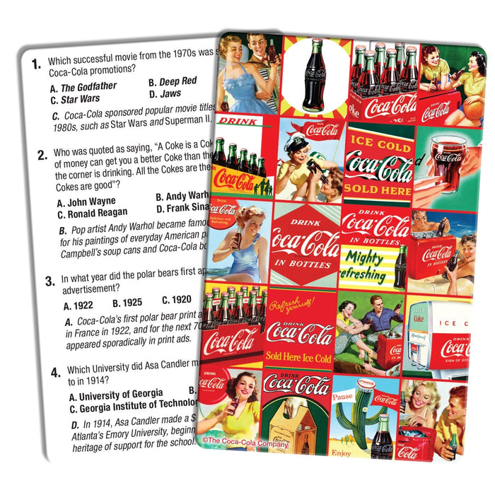 Coca-Cola Trivia Game with Collectible Tin - for just $14.99! 