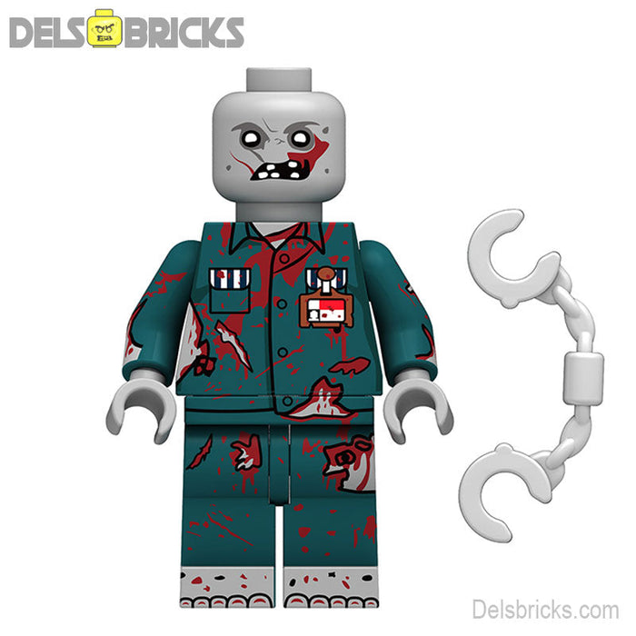 Undead Prison Minifigures (Lego-Compatible Minifigures) - Premium Lego Horror Minifigures - Just $3.99! Shop now at Retro Gaming of Denver