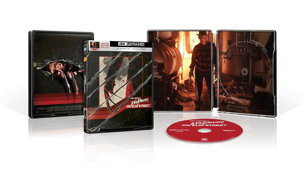 A Nightmare On Elm Street (1984) - Limited Edition Steelbook (4K Ultra HD + Blu-ray) - for just $24.99! 