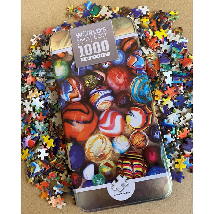 World's Smallest - All My Marbles 1000 Piece Jigsaw Puzzle - Just $14.99! Shop now at Retro Gaming of Denver