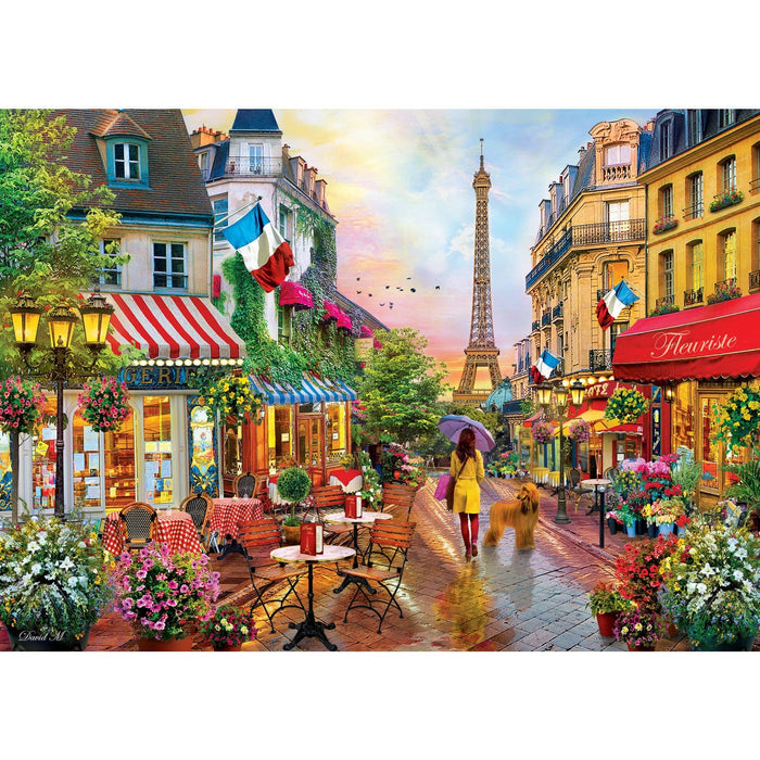Travel Diary - Parisian Charm 500 Piece Jigsaw Puzzle - for just $14.99! 