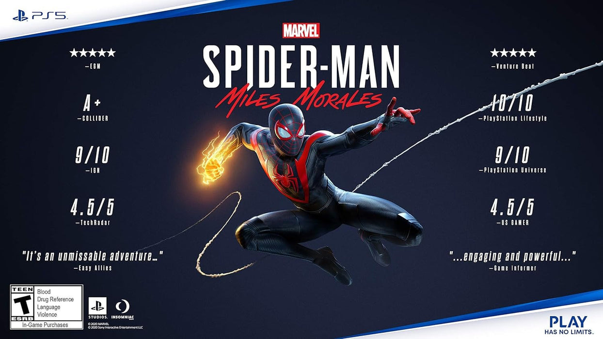 Marvel's Spider-Man: Mile Morales Ultimate Edition for PlayStation 5 (New) - Just $29.37! Shop now at Retro Gaming of Denver