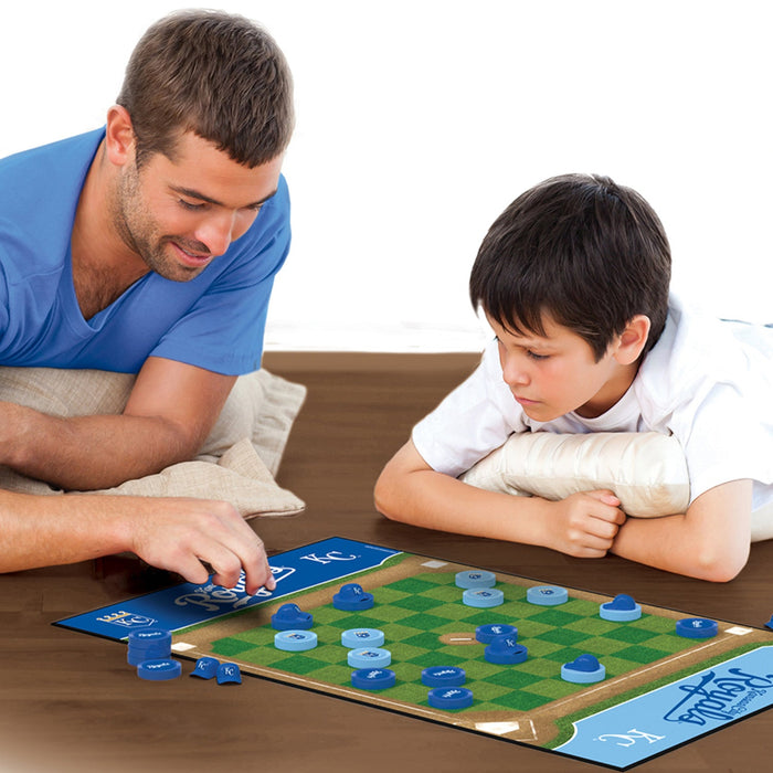 Kansas City Royals Checkers Board Game - Just $19.99! Shop now at Retro Gaming of Denver