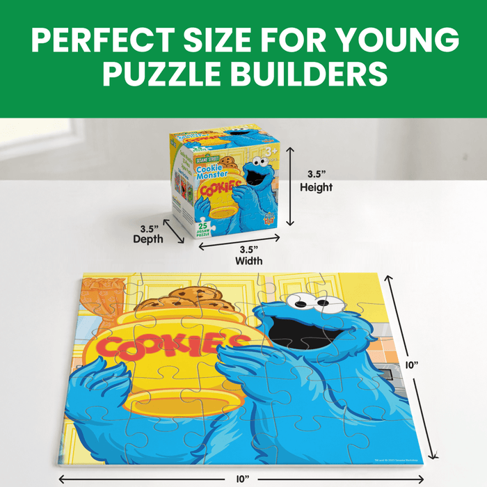 Sesame Street - Cookie Monster 25 Piece Jigsaw Puzzle - for just $7.99! 