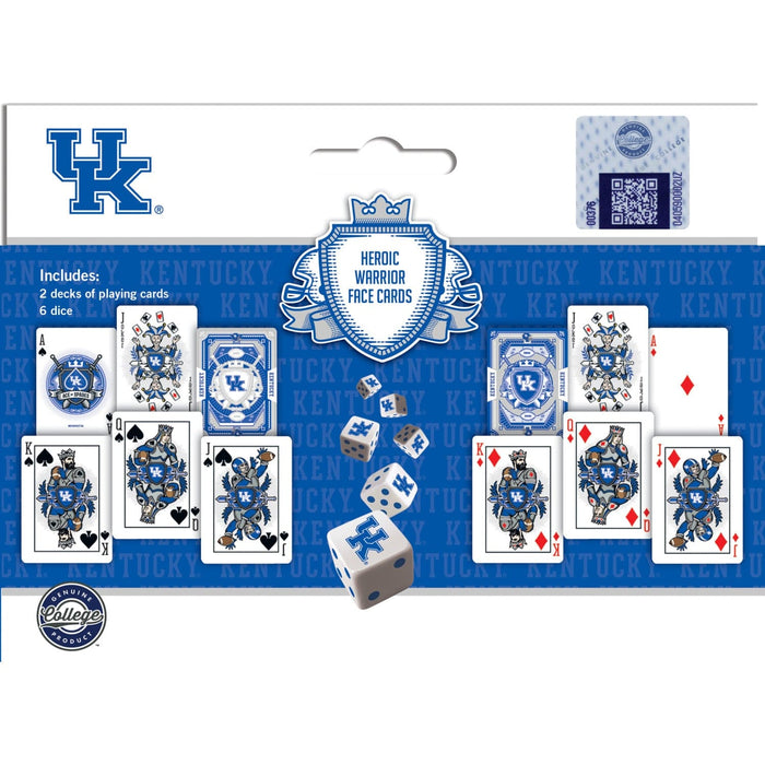 Kentucky Wildcats - 2-Pack Playing Cards & Dice Set - for just $19.99! 