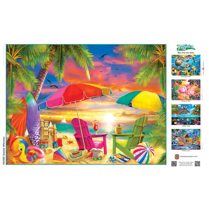Tropics - Seaside Afternoon 300 Piece EZ Grip Jigsaw Puzzle - for just $14.99! 