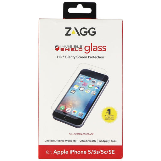 ZAGG Invisible Shield (Glass) HD Clarity Protector for iPhone SE (1st Gen)/5c/5s - Just $8.96! Shop now at Retro Gaming of Denver