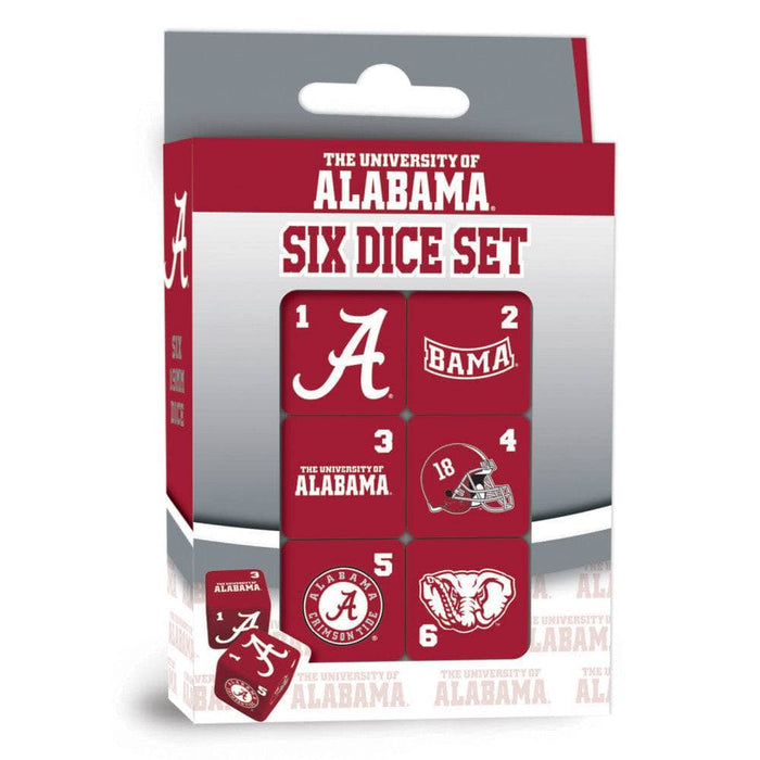 Alabama Crimson Tide Dice Set - 19mm - for just $7.99! 