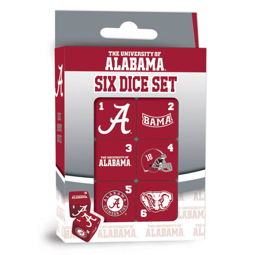 Alabama Crimson Tide Dice Set - 19mm - Just $7.99! Shop now at Retro Gaming of Denver