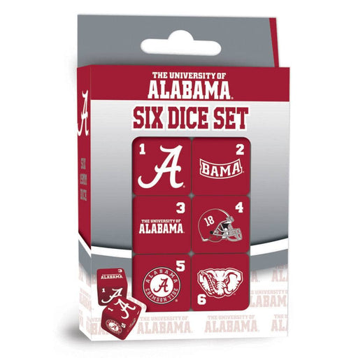 Alabama Crimson Tide Dice Set - 19mm - for just $7.99! 