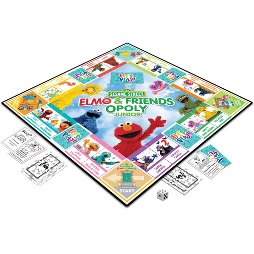 Sesame Street - Elmo & Friends Opoly Junior - Just $24.99! Shop now at Retro Gaming of Denver