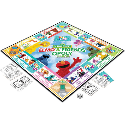 Sesame Street - Elmo & Friends Opoly Junior Board Game - for just $24.99! 