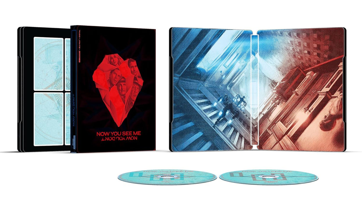 Now You See Me Now You Don't - Limited Edition Steelbook (4K Ultra HD + Blu-ray + Digital) - for just $34.99! 