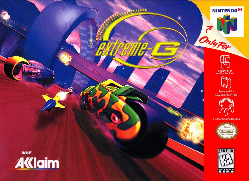 Extreme G with Strategy Guide Bundle (Nintendo 64) - for just $0! 