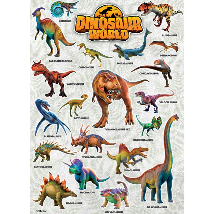Dinosaur World 1000 Piece Jigsaw Puzzle - for just $16.99! 