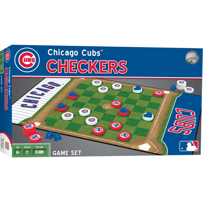 Chicago Cubs Checkers Board Game - Just $19.99! Shop now at Retro Gaming of Denver