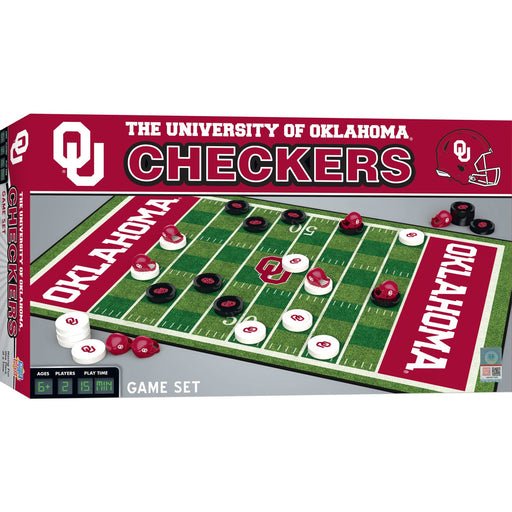 Oklahoma Sooners Checkers Board Game - Just $19.99! Shop now at Retro Gaming of Denver