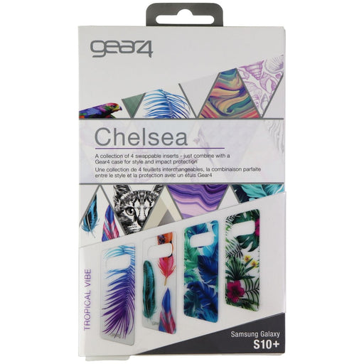 ZAGG Swappable Inserts for Galaxy (S10+) Chelsea Cases - Tropical Vibe Edition - for just $6.99! 