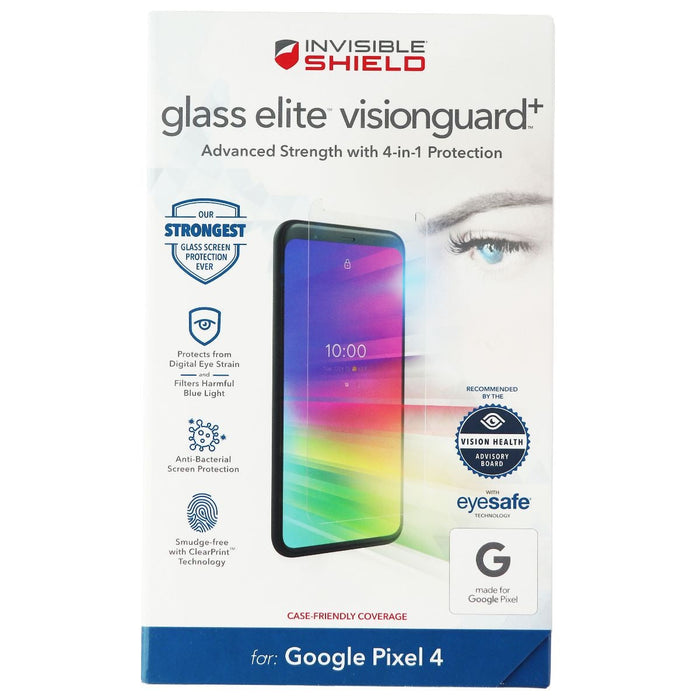 ZAGG InvisibleShield (Glass Elite VisionGuard+) for Pixel 4 - Case Friendly - for just $6.99! 