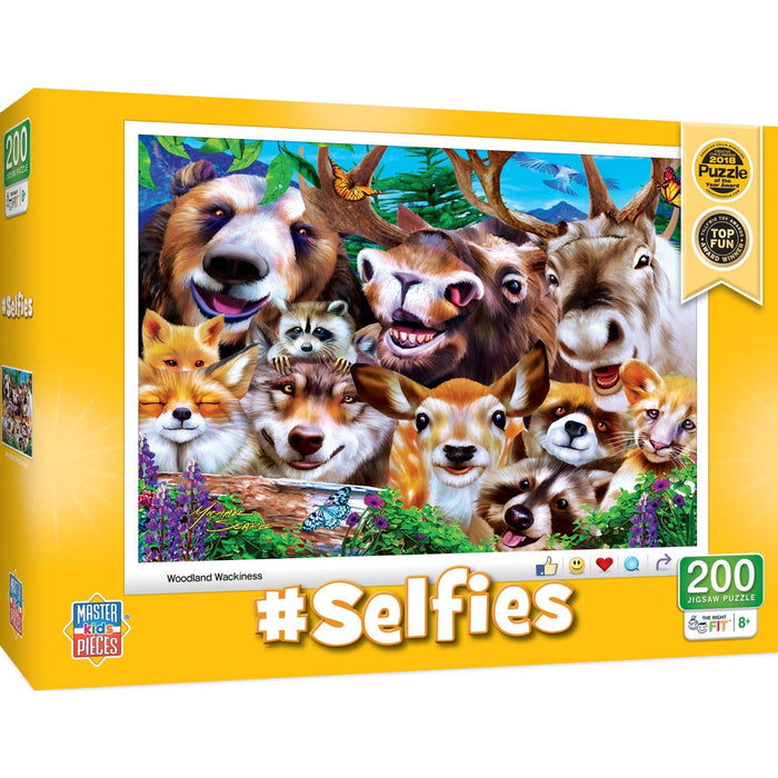 Selfies - Woodland Wackiness 200 Piece Jigsaw Puzzle - for just $12.99! 