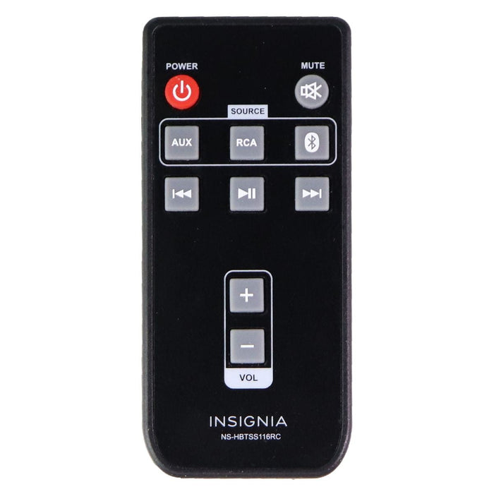 Replacement Insignia Remote for Powered Bookshelf Speakers (NS-HBTSS116) - Black - Just $7.99! Shop now at Retro Gaming of Denver