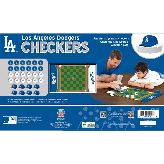 Los Angeles Dodgers Checkers Board Game - for just $19.99! 