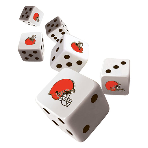 Cleveland Browns Dice Set - Premium Dice & Cards Sets - Just $7.99! Shop now at Retro Gaming of Denver