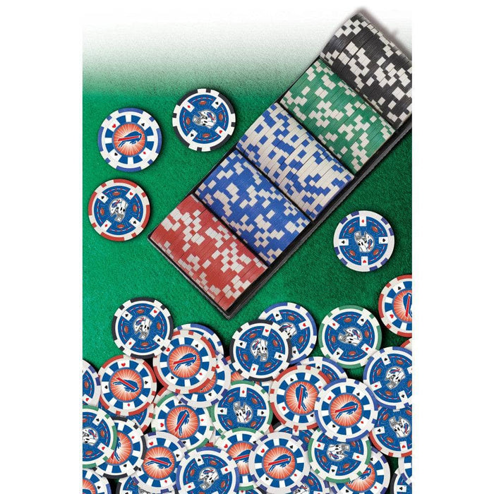 Buffalo Bills 100 Piece Poker Chips - for just $29.99! 