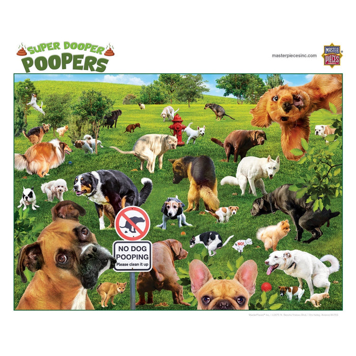 Super Dooper Poopers 1000 Piece Jigsaw Puzzle - for just $16.99! 